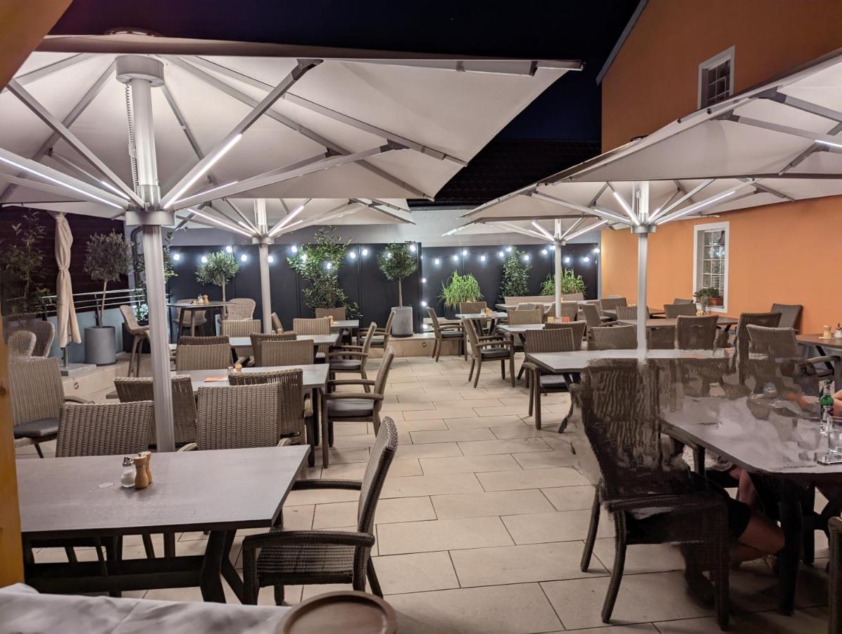 Hotel-Cafe Rathaus บาด อับบาค ภายนอก รูปภาพ